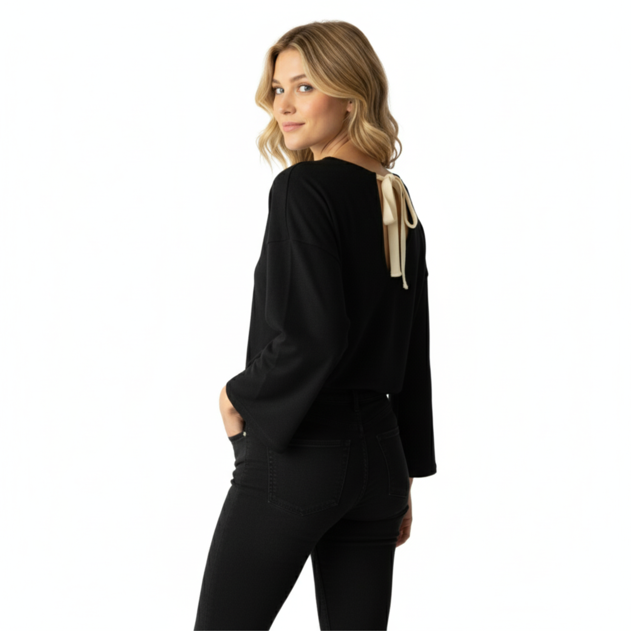 French Terry Black Top – Limited Pre-Order