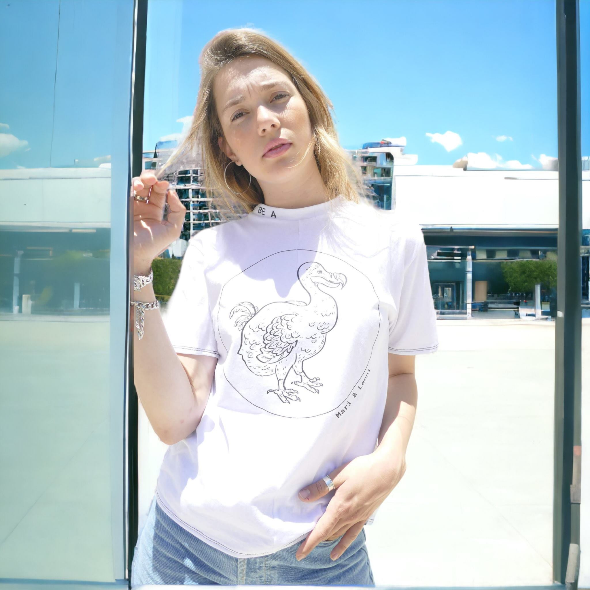 "Don't Be a Dodo" Printed T-shirt