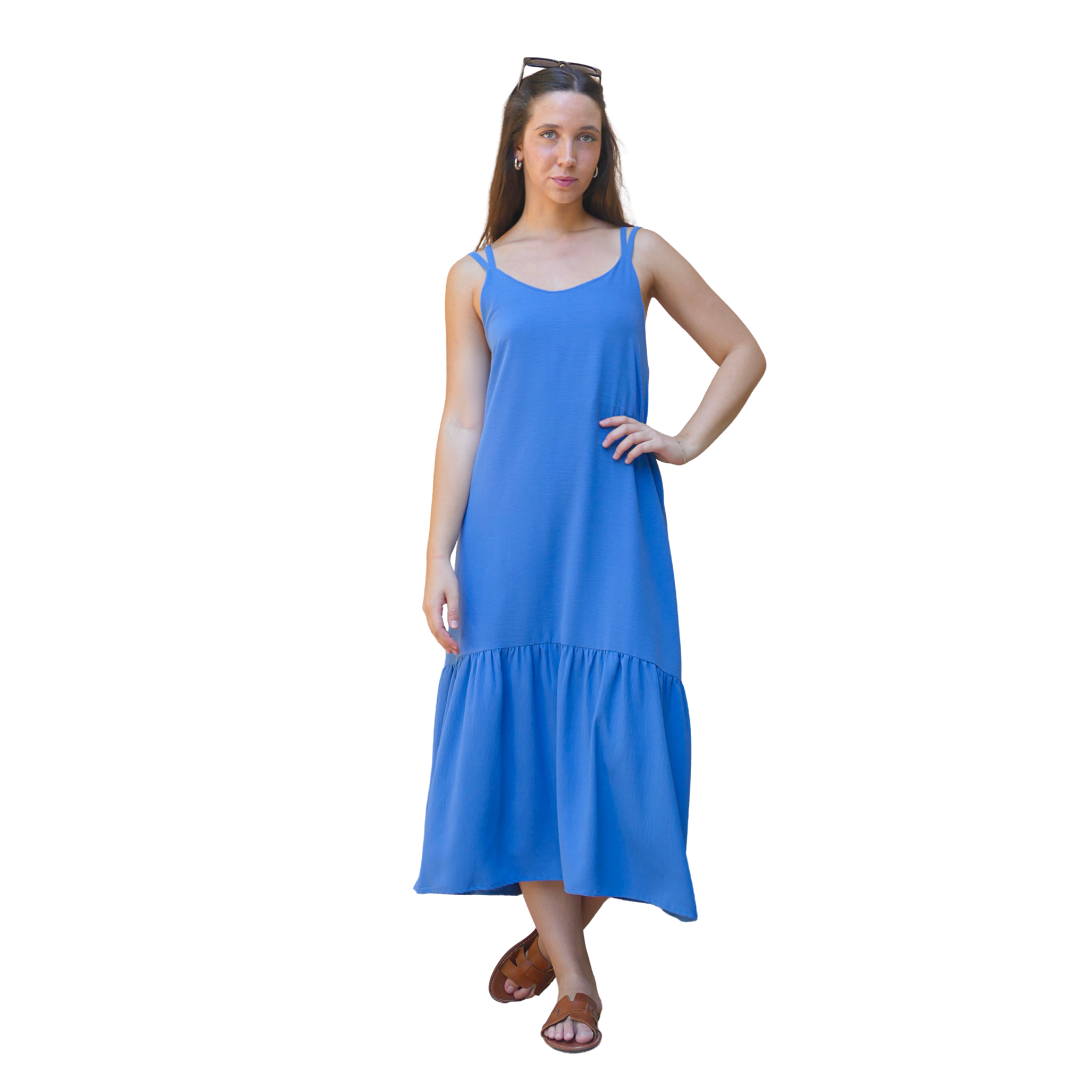 Desert Bloom dress Light Blue