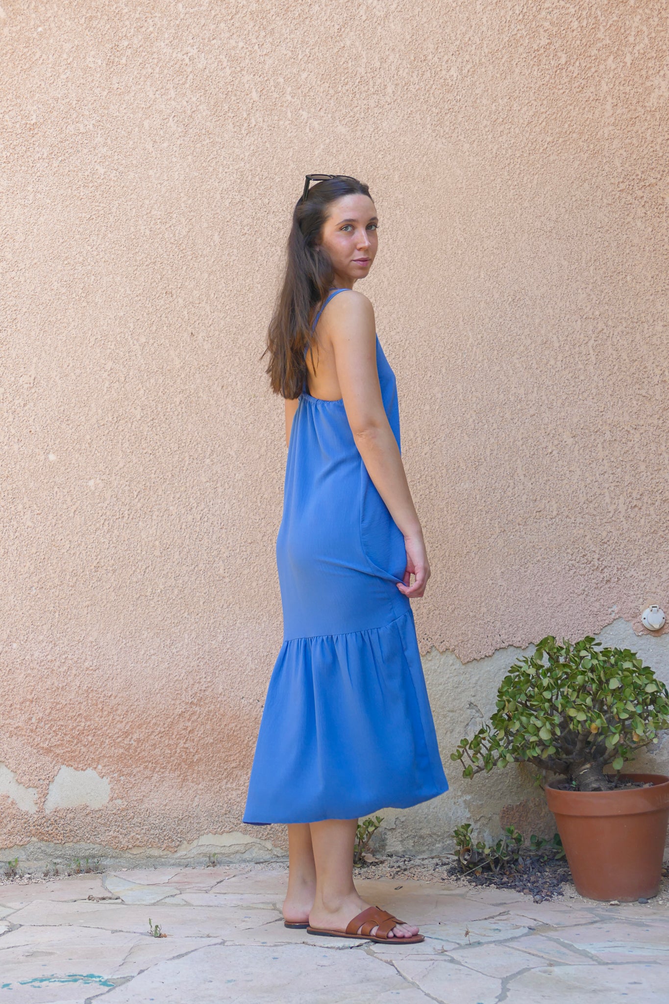 Desert Bloom dress Light Blue