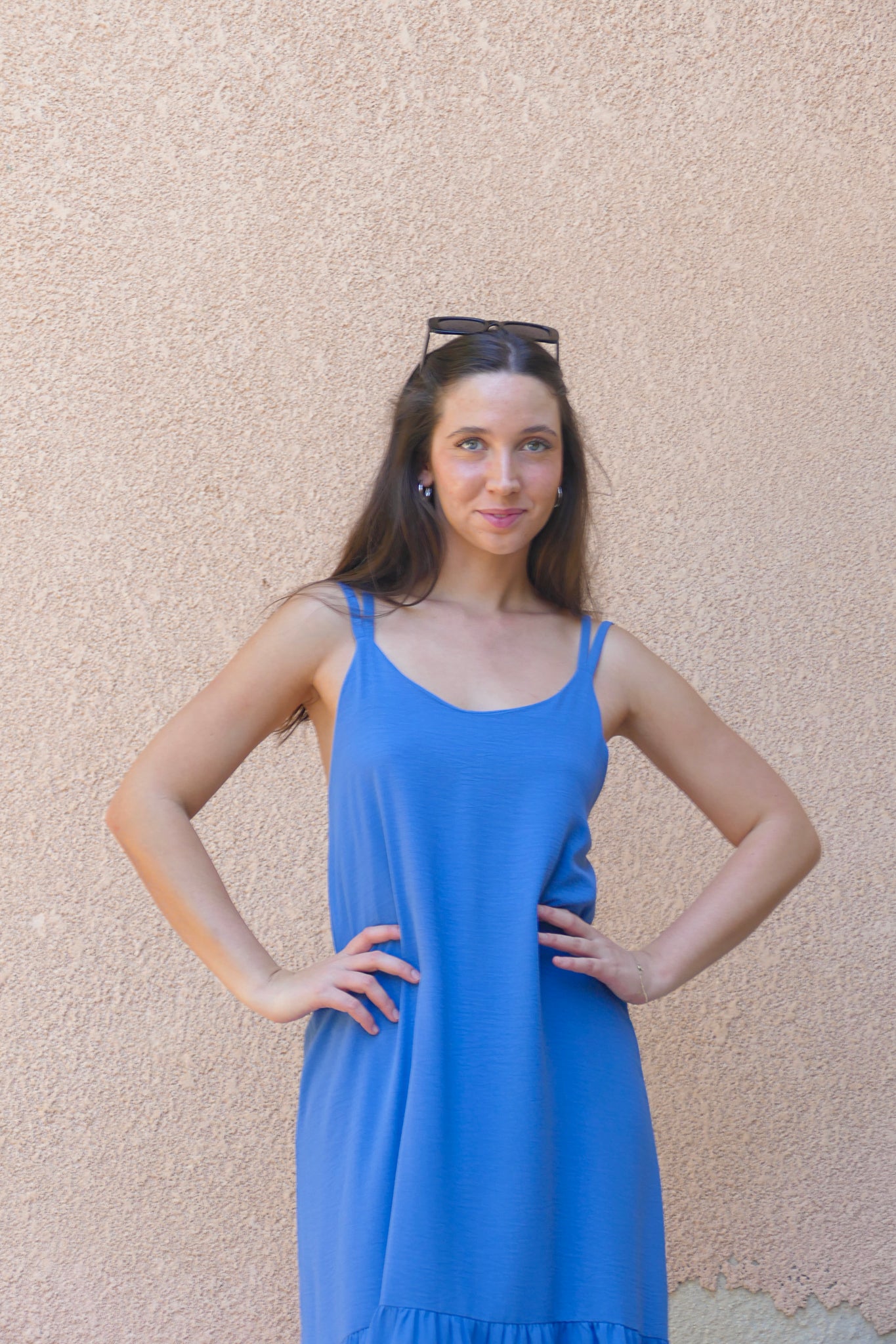 Desert Bloom dress Light Blue