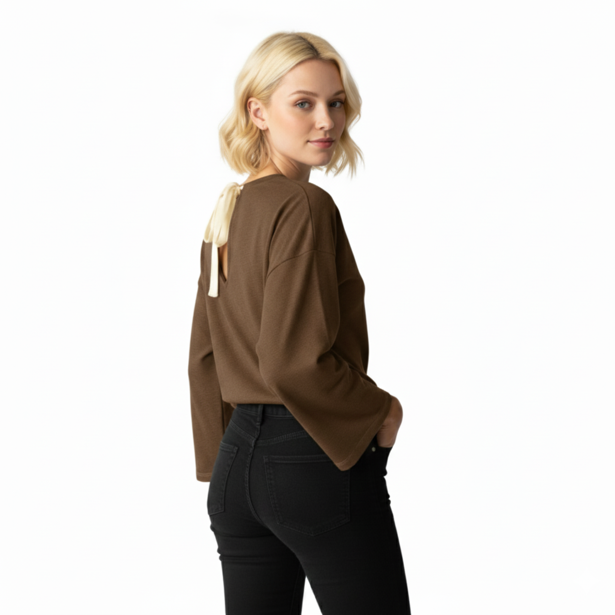 French Terry Mocha Top – Limited Pre-Order