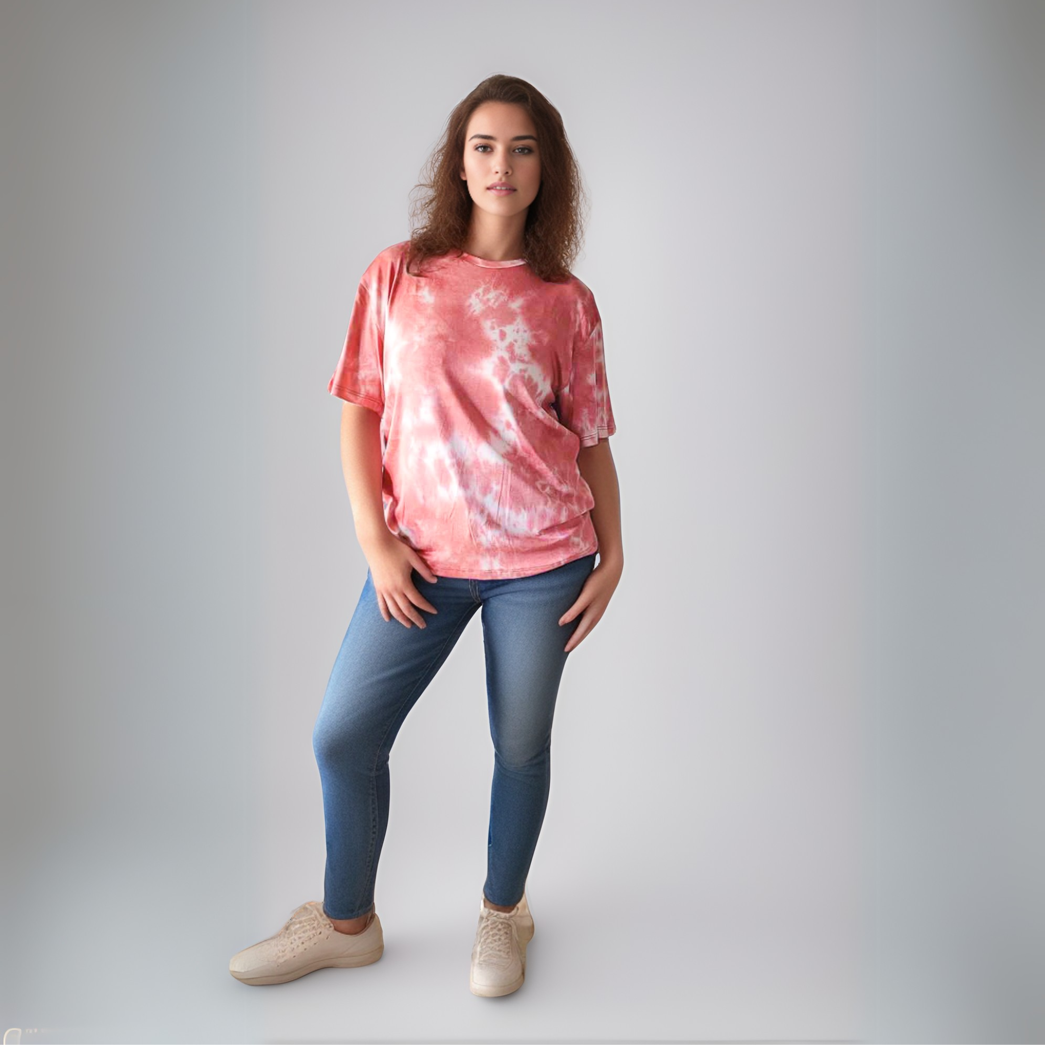 טי שירט כותנה עננים