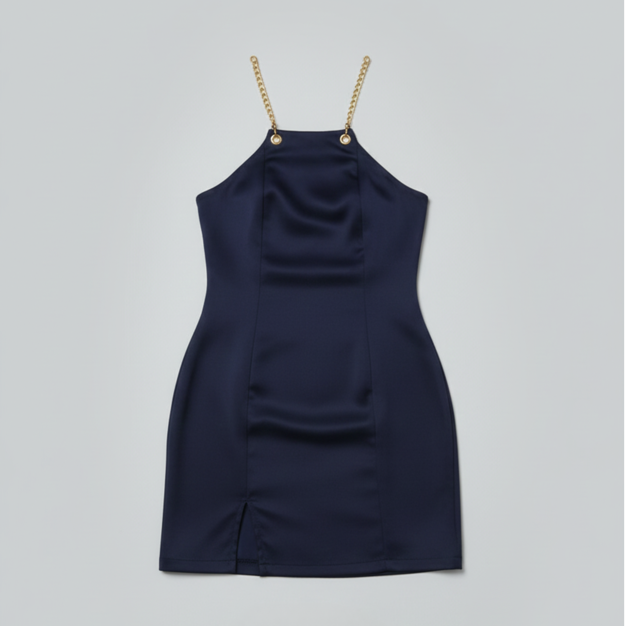 Tokyo Blue Mini Satin Dress