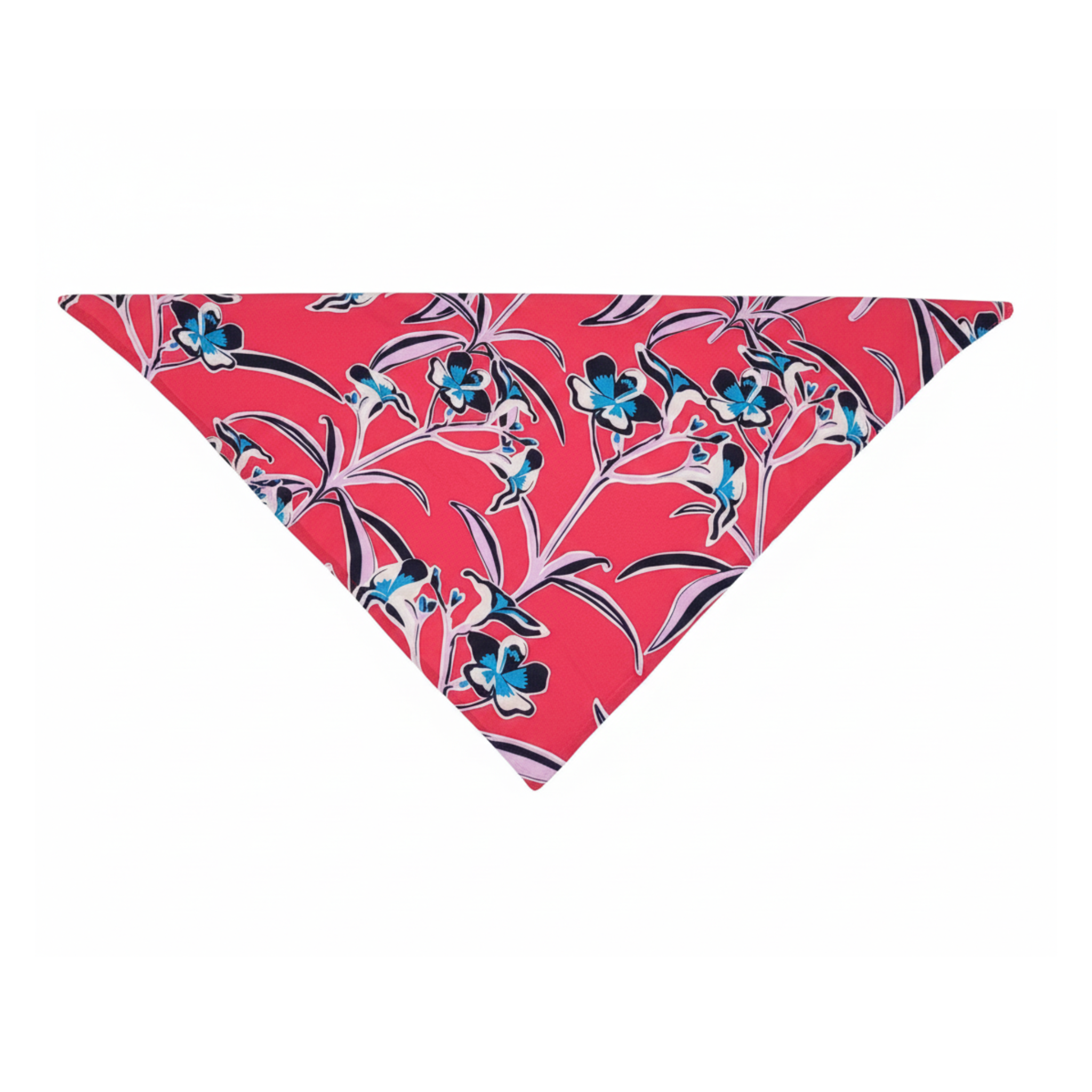 Handmade Printed Crepe Scarf