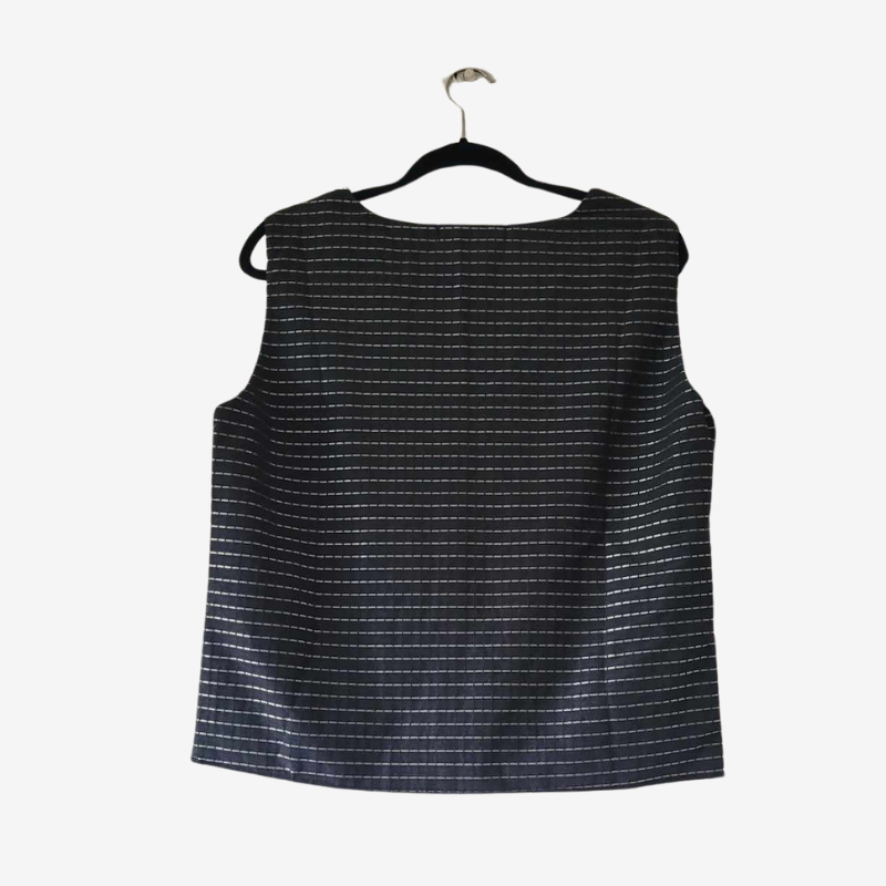 Eva Sleeveless Asymetrical vest top