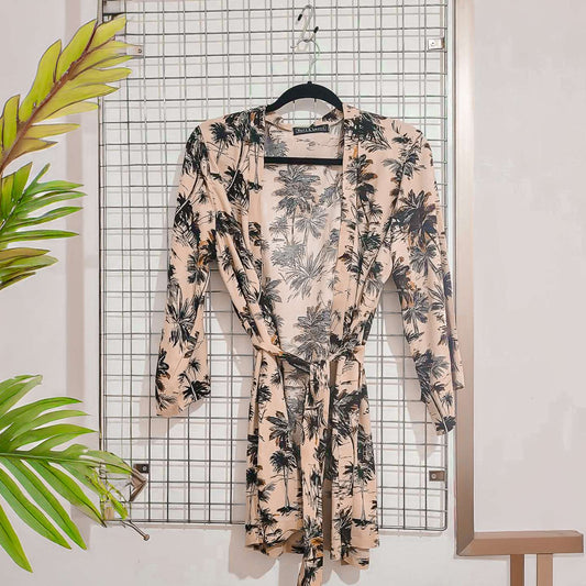 Viscose Paradice Kimono Robe