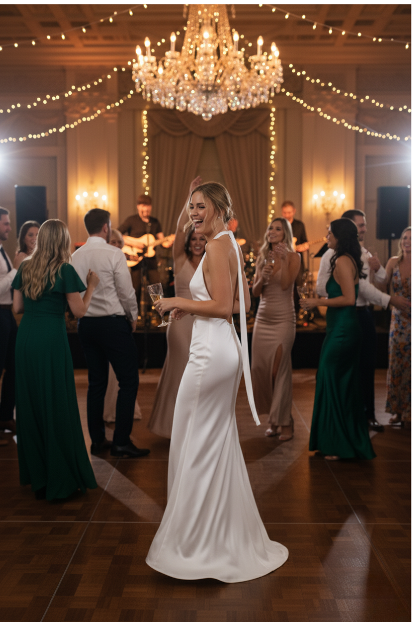 L.A White Wedding Dress